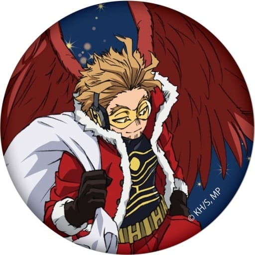 My Hero Academia Hawks Can Badge Buttons [USED]