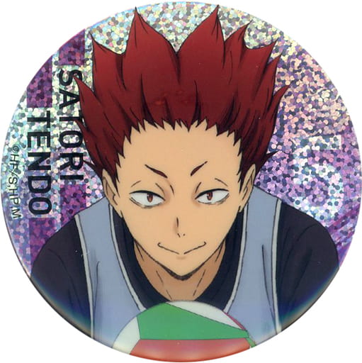 Satori Tendo Haikyu!! Hologram Chara Badge Collection Serve Haikyu!! Store Limited Badge [USED]