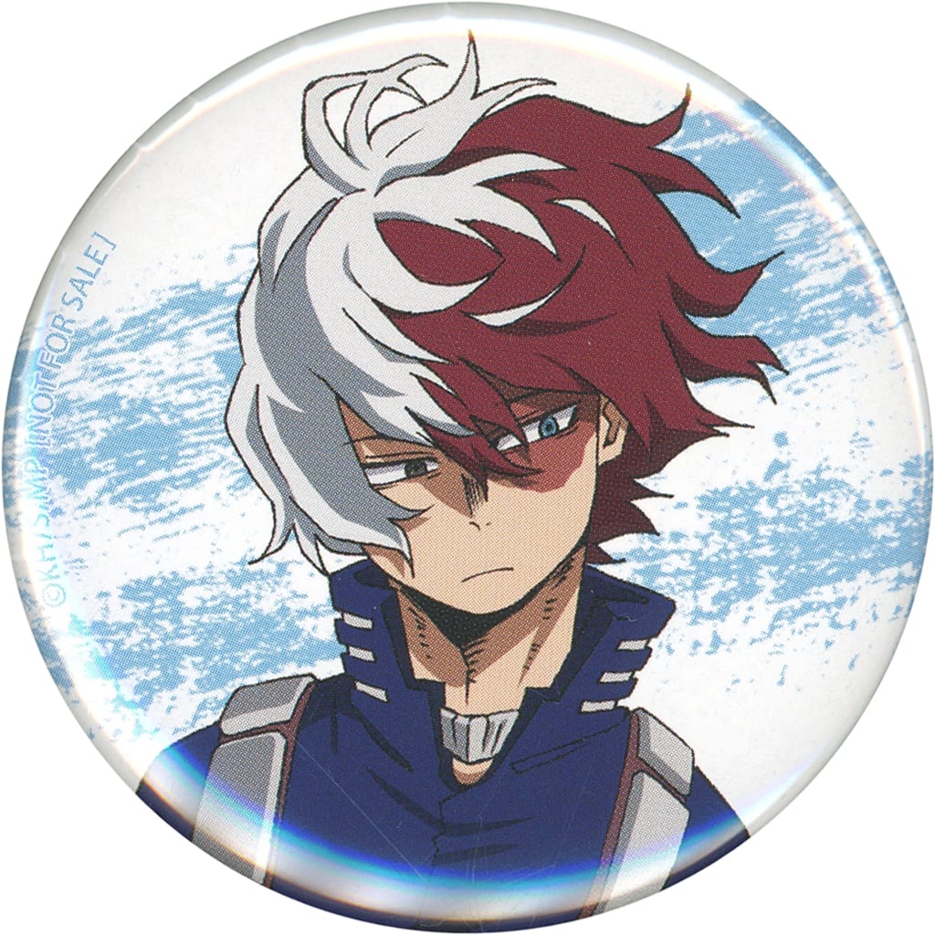 My Hero Academia Season 5 Shoto Todoroki Can Badge animate Limited Blu-ray/DVD Vol.3 Purchase Bonus Buttons [USED]