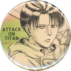 Levi Ackerman Attack on Titan WIT STUDIO Can Badge Collection Part 3 C95 Limited Tin Badge [USED]