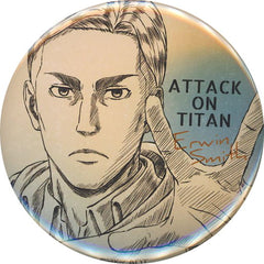 Erwin Smith Attack on Titan WIT STUDIO Can Badge Collection Part 3 C95 Limited Tin Badge [USED]