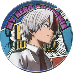 My Hero Academia Shoto Todoroki Title Purple Collection Can Badge Part 7 Buttons [USED]