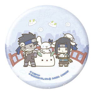 Kirigakure Cinnamoroll Naruto X Sanrio Characters Hologram Can Badge Collection Kirigakure Can Badge [USED]