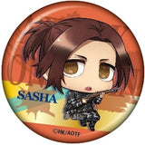 Sasha Blouse Attack on Titan Chimi Chara Can Badge [USED]