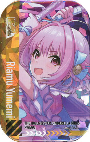 Riamu Yumemi Hologram THE IDOLM@STER Cinderella Girls Trading Can Badge C Wego Limited Can Badge [USED]