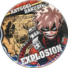 My Hero Academia Katsuki Bakugo 75mm Can Badge Weekly Shonen Jump 2020 Issue 44 Limited Included with Everyone’s Gift Can Badge Tin Buttons [USED]