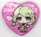 Kozue Yusa THE IDOLM@STER Cinderella Girls Minicchu Trading Heart Can Badge D 10th Anniversary Costume Memories!!! Limited Can Badge [USED]