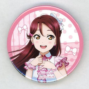 Riko Sakurauchi Omoiyo Hitotsu ni Nare Love Live! Sunshine!! Trading Round Can Badge Vol.2 5th Anniversary Exhibition: Pieces of Aqours Limited Can Badge [USED]