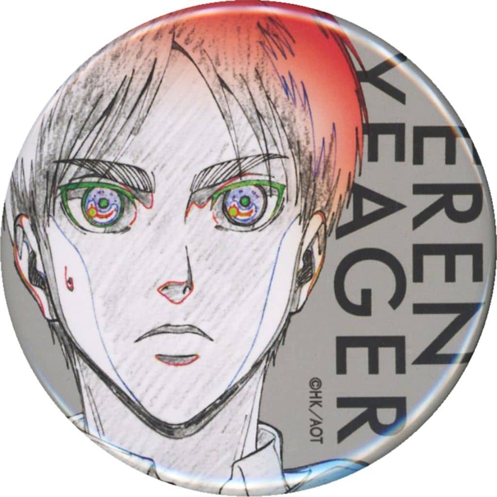 Ellen Yeager Attack on Titan Season 3 WIT STUDIO Can Badge Collection A Tin Badge [USED]