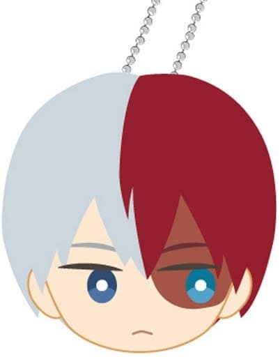 My Hero Academia Shoto Todoroki Petite Keychain Turn around Collection Keychains [USED]