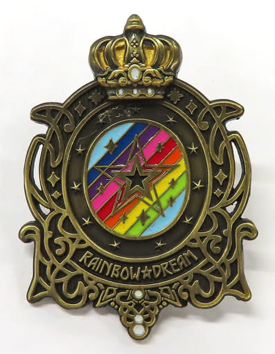Rainbow Dream Uta no Prince Sama Daily Pins Shining Star Stage Love in Dream Encore Limited March 10th SS Seat Ticket Purchase Benefits Lapel Pin [USED]