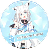 Shirakami Fubuki Vtuber Hololive Random Can Badge Hololive Super Expo 2022 Limited Can Badge [USED]