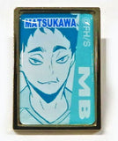 Issei Matsukawa Haikyu!! 5th Anniversary Order Pins Aobajosai High School Lapel Pin [USED]