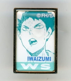 Hajime Iwaizumi Haikyu!! 5th Anniversary Order Pins Aobajosai High School Lapel Pin [USED]