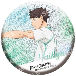 Toru Oikawa Glitter Haikyu!! Can Badge Collection Can Badge [USED]