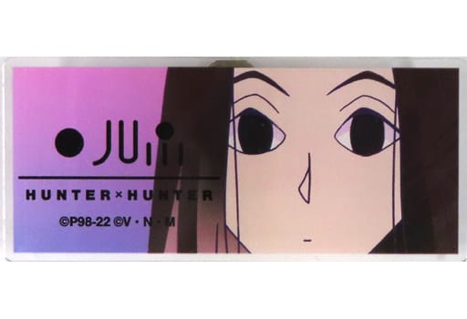 Illumi Zoldyck Hunter x Hunter Ani-Art Clear Label Trading Acrylic Name Plates Ver.A Acrylic Item [USED]