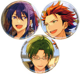 Akatsuki Ensemble Stars! Can Badge animate Limited Official Visual Fan Book Vol.3 Bundled Bonus Set of 3 Can Badge [USED]