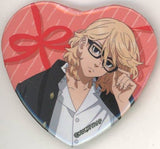 Manjiro Sano Glasses Tokyo Revengers Glasses Trading Heart Can Badge Pop Up Store in Tokyu Hands Limited Can Badge [USED]