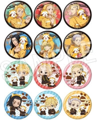 Takemichi Hanagaki, etc. Tokyo Revengers x Rascal Trading Can Badge All 12 Types Set Tin Badge [USED]
