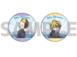 Kazutora Hanemiya Shuji Hanma Tokyo Revengers Graph Art Design Can Badge Set of 2 Can Badge [USED]