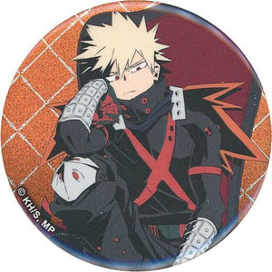 Katsuki Bakugo Full Color My Hero Academia Trading Can Badge Sit! Chair! Hero Plaza 2022 Limited Can Badge [USED]