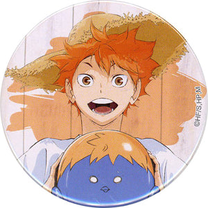 Shoyo Hinata Haikyu!! TO THE TOP Trading Can Badge Bunbougu Cafe Collaboration Limited Can Badge [USED]