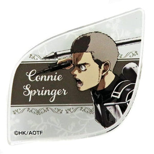 Connie Springer A Attack on Titan The Final Season DMM Scratch! Acrylic Badge Prize D-4 Badge [USED]