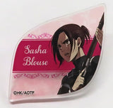 Sasha Blouse A Attack on Titan The Final Season DMM Scratch! Acrylic Badge Prize D-5 Badge [USED]