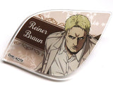 Reiner Braun Attack on Titan The Final Season DMM Scratch! Acrylic Badge A Prize D-7 Badge [USED]