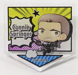 Connie Springer B Attack on Titan The Final Season DMM Scratch! Acrylic Badge Prize E-4 Badge [USED]