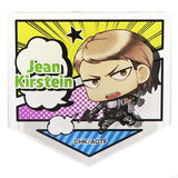 Jean Kirstein B Attack on Titan The Final Season DMM Scratch! Acrylic Badge Prize E-6 Badge [USED]