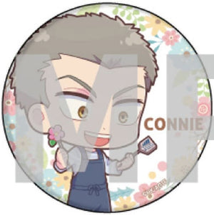 Connie Springer Attack on Titan Mini Character Can Badge 36. Flower Shop Ver. Can Badge [USED]