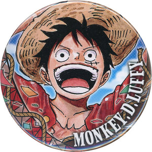 Monkey D. Luffy One Piece Collection Can Badge Tokyo One Piece Tower Limited Can Badge [USED]