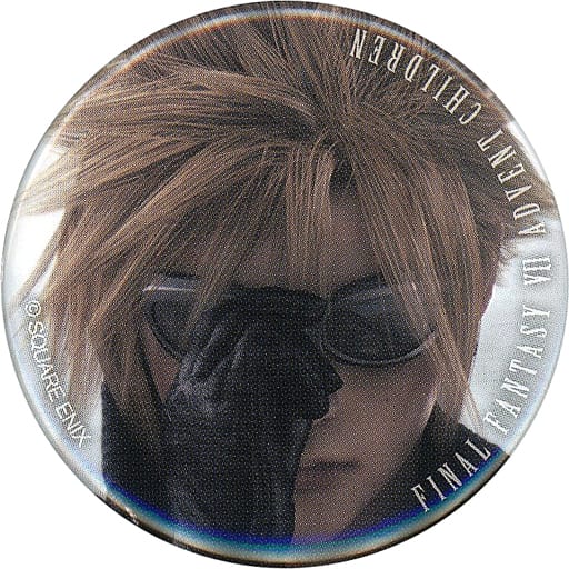 Cloud Strife D Final Fantasy VII Can Badge Collection Cloud Strife Vol.1 Badge [USED]
