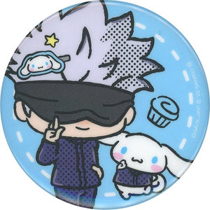 Satoru Gojo Cinnamoroll Jujutsu Kaisen X Sanrio Characters Blind Can Badge Tin Badge [USED]