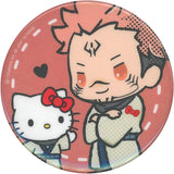 Ryomen Sukuna Hello Kitty Jujutsu Kaisen X Sanrio Characters Blind Can Badge [USED]