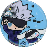 Satoru Gojo Cinnamoroll Jujutsu Kaisen X Sanrio Characters Can Badge Tin Badge [USED]