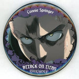 Connie Springer Attack on Titan Kujibikido Online Kuji Break of Dawn Can Badge Prize E-12 Can Badge [USED]