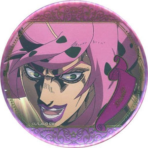 Diavolo Up JoJo's Bizarre Adventure Scene Badge Collection 08 Golden Wind B B Anime 10th Anniversary Exhibition Limited Can Badge [USED]