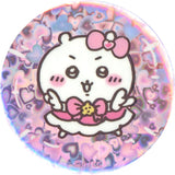 Chiikawa Chiikawa: Nanka Chiisakute Kawaii Yatsu Hologram Can Badge in Capsule Magical Chikawa Limited Can Badge [USED]