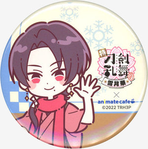 Kashu Kiyomitsu Toku: Touken Ranbu Hanamaru Setsugetsuka Trading Can Badge animate cafe Limited Can Badge [USED]