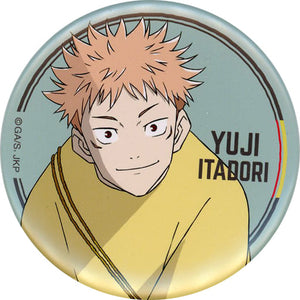 Yuji Itadori Jujutsu Kaisen Can Badge Cafe 2022 Limited Tin Badge [USED]