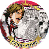 Keigo Atobe Pink Prince of Tennis Heroes Collection Can Badge Ohara Painting Exhibition Limited Can Badge [USED]