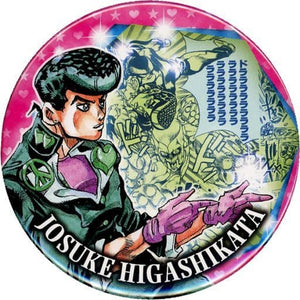 Josuke Higashikata JoJo's Bizarre Adventure Collection Can Badge Hirohiko Araki Original Art Exhibition Jojo Boken no Hamon Kanazawa Limited Can Badge [USED]