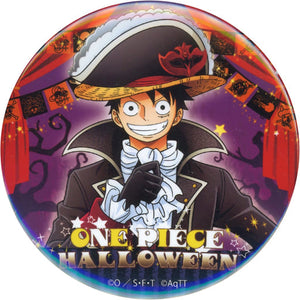 Monkey D. Luffy One Piece Blind Can Badge Halloween 2017 Tokyo One Piece Tower Limited Can Badge [USED]