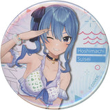 Hoshimachi Suisei Vtuber Hololive Random Can Badge Shiny Wave Ver. Can Badge [USED]