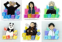 Satoru Gojo, etc. Jujutsu Kaisen 0 Acrylic Clip Collection A All 6 Types Set Acrylic Item [USED]