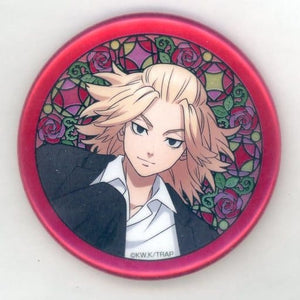 Manjiro Sano Tokyo Revengers DMM Scratch! Suit Selection Can Badge Prize E-2 Can Badge [USED]