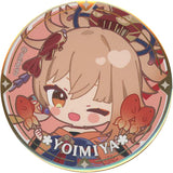 Yoimiya Genshin Chibi Chara Trading Can Badge Sweets Paradise Obu Banrai Limited Can Badge [USED]