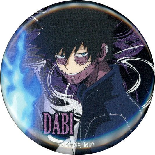 My Hero Academia Dabi Memorial Glitter Can Badge Jump Shop Tokyo Skytree Town Solamachi Store Relocation Renewal Commemoration Exclusive Buttons [USED]